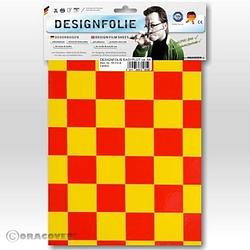 Foto van Oracover 87-033-023-b designfolie easyplot fun 3 (l x b) 300 mm x 208 mm geel, rood