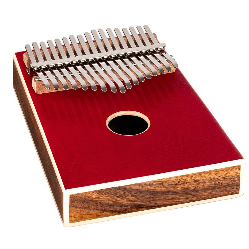 Foto van Ortega okb4-mrd percussion series acoustic kalimba 17 tonen