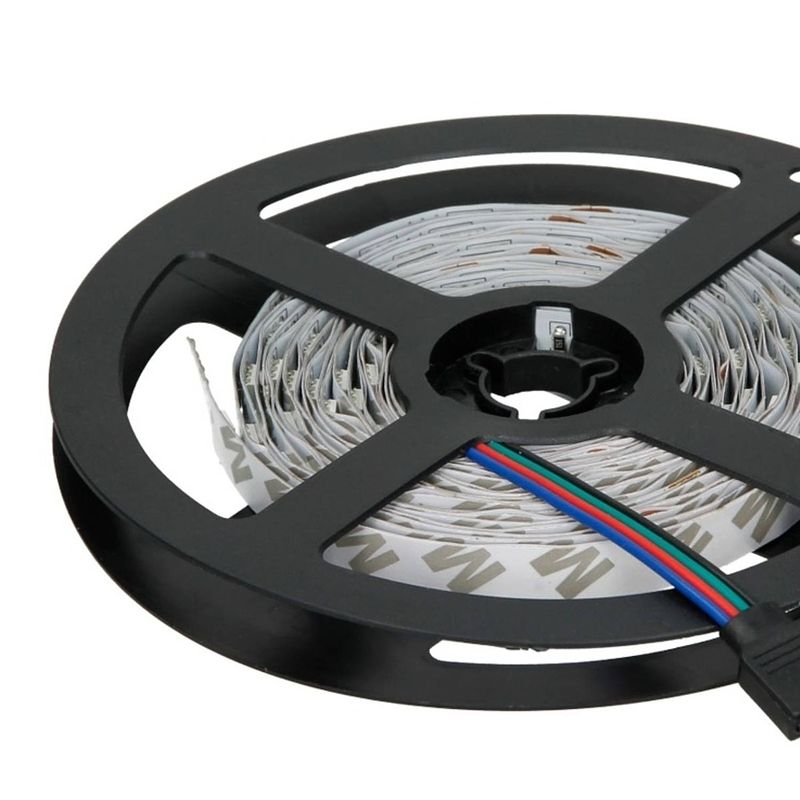 Foto van Led strip strip smd 5050 rgb 3m 60led/m kleurverandering