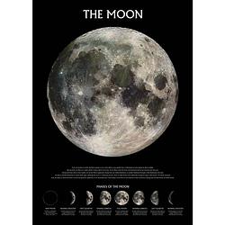 Foto van Pyramid the moon phases poster 61x91,5cm
