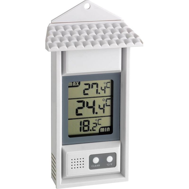 Foto van Tfa dostmann 30.1039 thermometer zilver