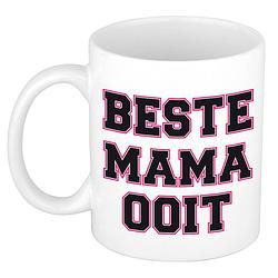 Foto van Beste mama ooit kado mok / beker voor moederdag / verjaardag - feest mokken