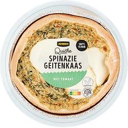 Foto van Jumbo quiche spinazie geitenkaas 300g