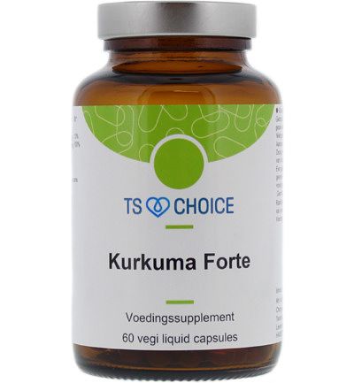 Foto van Ts choice kurkuma forte capsules