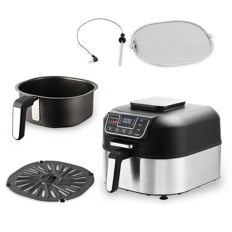 Foto van Swiss pro+ airfryer & luchtgrill 6l