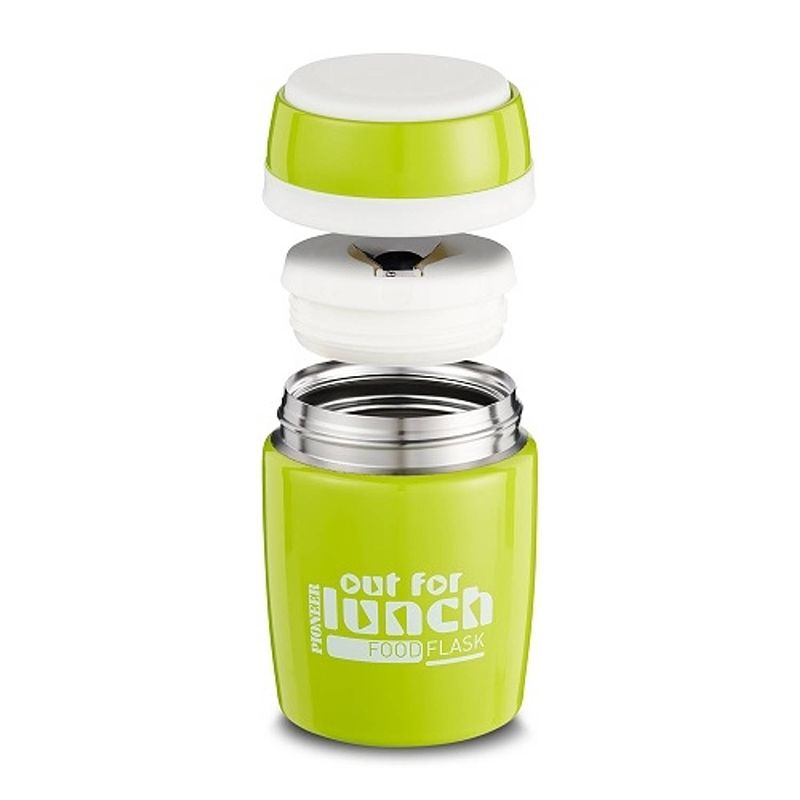 Foto van Vacuum thermos voedselcontainer 0,38l - groen - pioneer