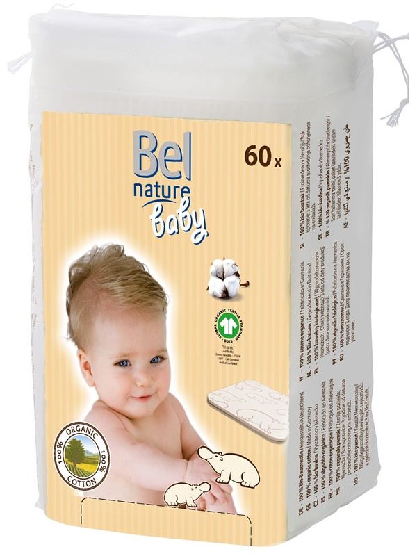 Foto van Bel nature babypads droog