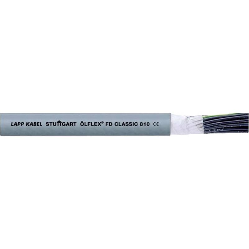 Foto van Lapp 26132-50 geleiderkettingkabel ölflex® fd classic 810 4 g 1 mm² grijs 50 m