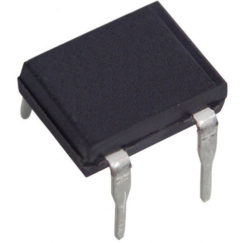 Foto van Vishay optocoupler fototransistor sfh618a-2 dip-4 transistor dc