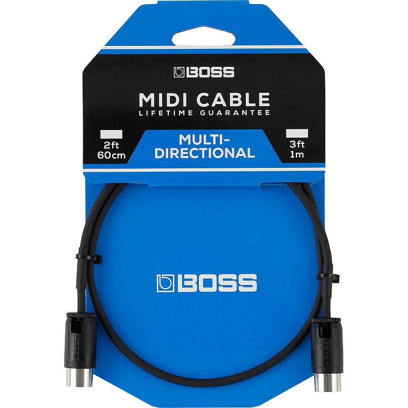 Foto van Boss bmidi-pb2 midi-kabel 5-pins multi-directioneel 60cm