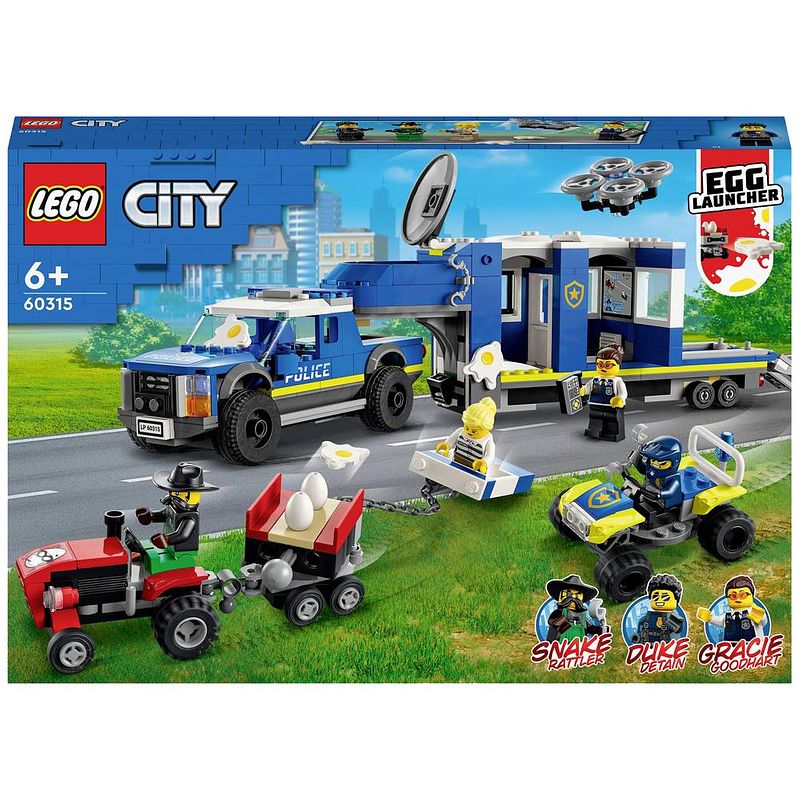 Foto van Lego city mobiele commandowagen politie - 60315