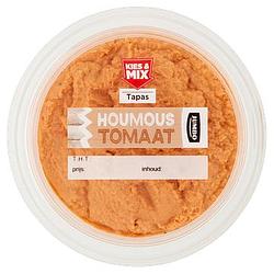 Foto van 3 voor € 6,00 | jumbo houmous tomaat 200g aanbieding bij jumbo