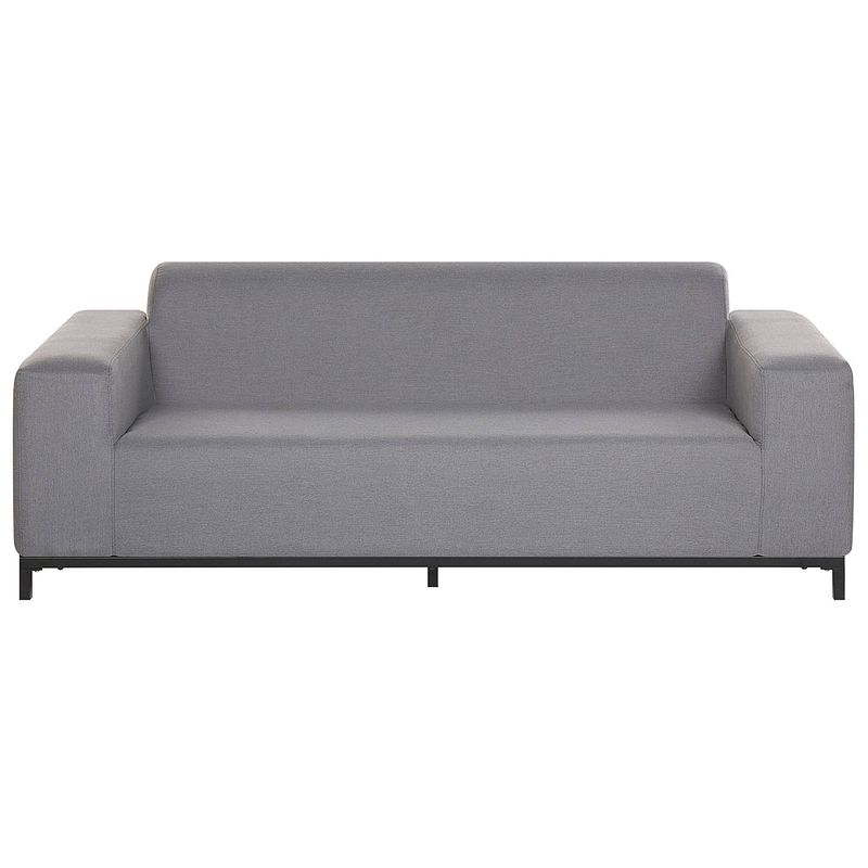 Foto van Beliani rovigo - tuinsofa-grijs-polyester