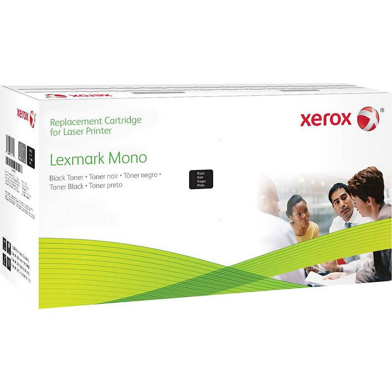 Foto van Xerox toner vervangt lexmark e260a21a compatibel zwart 3500 bladzijden 106r02652