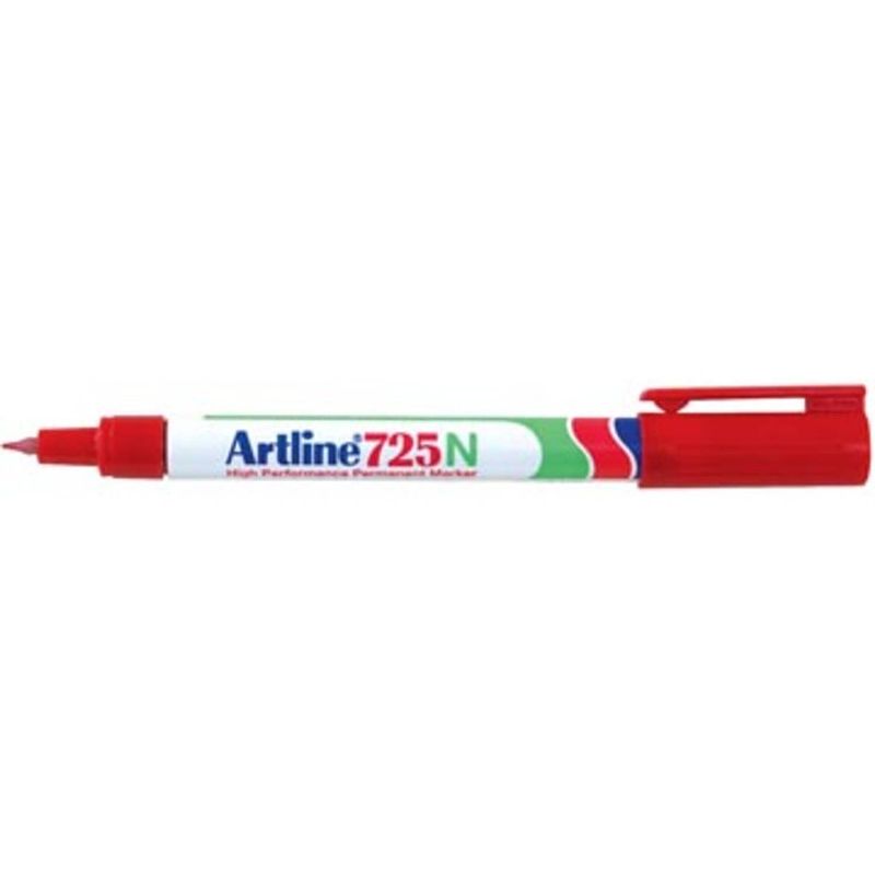 Foto van Permanent marker artline 725 rood