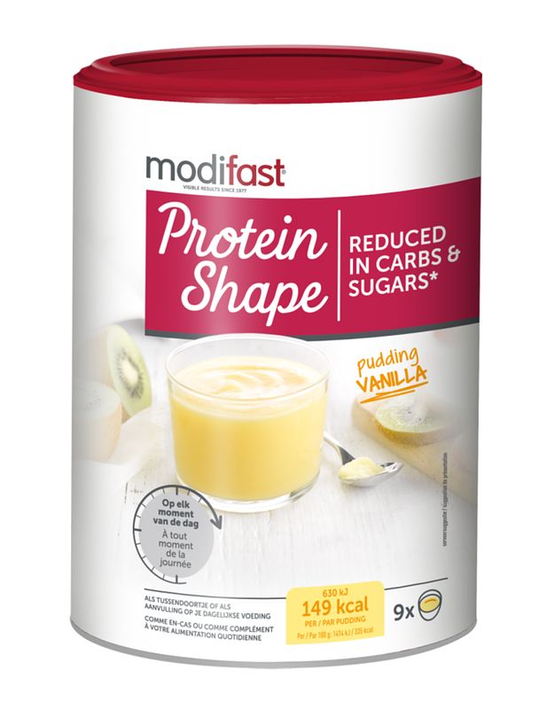 Foto van Modifast protein shape pudding vanille