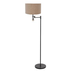 Foto van Steinhauer stang vloerlamp - ø 30 cm - e27 (grote fitting) - grijs en zwart