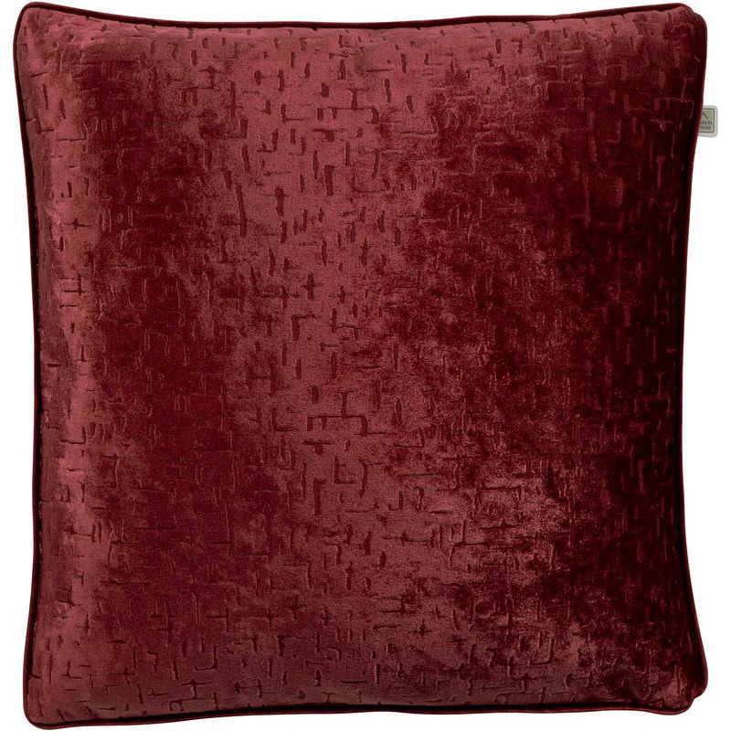 Foto van Dutch decor mick - kussenhoes bordeaux 45x45 cm - rood - rood