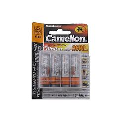 Foto van Camelion batterijen aa oplaadbaar 4 stuks