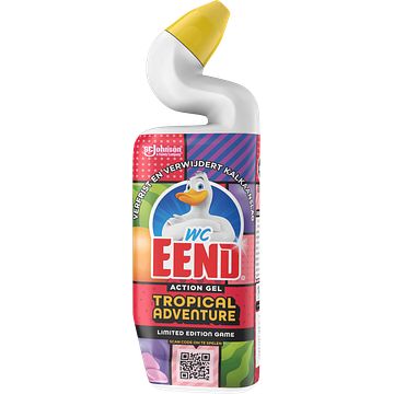 Foto van Wc eend action gel tropical adventure 750 ml fles bij jumbo