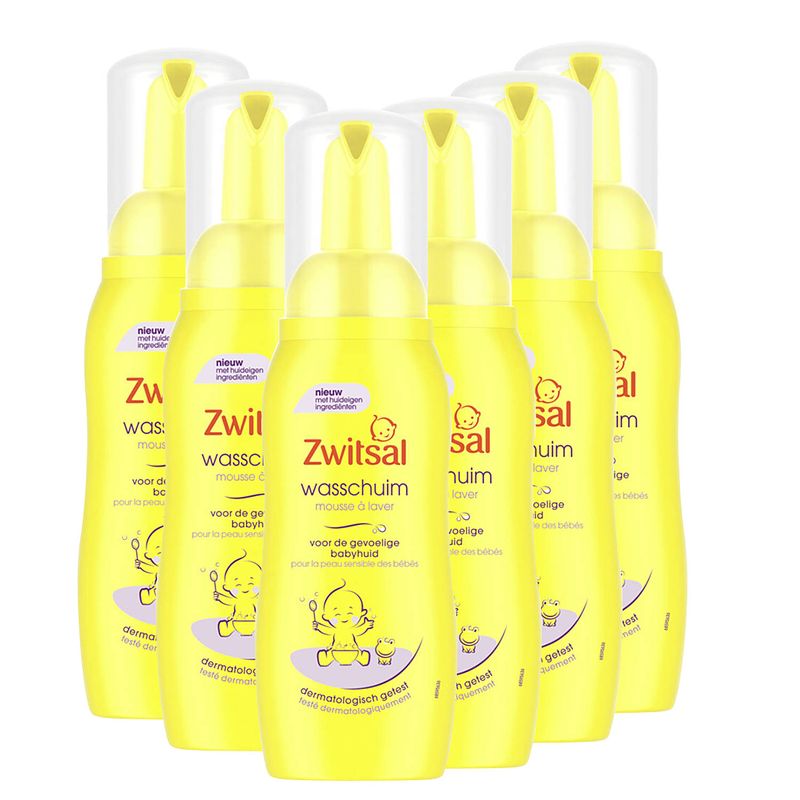 Foto van Zwitsal wasschuim baby 200ml bij jumbo