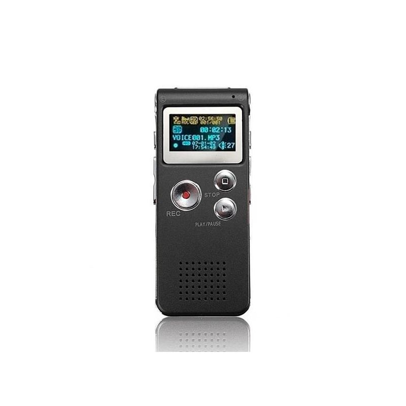 Foto van Soundlogic premium voicerecorder - geluidsrecorder - tot 8 gb geheugen - zwart