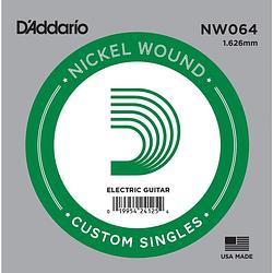 Foto van D'saddario nw064 losse snaar voor ak. en elektrische gitaar