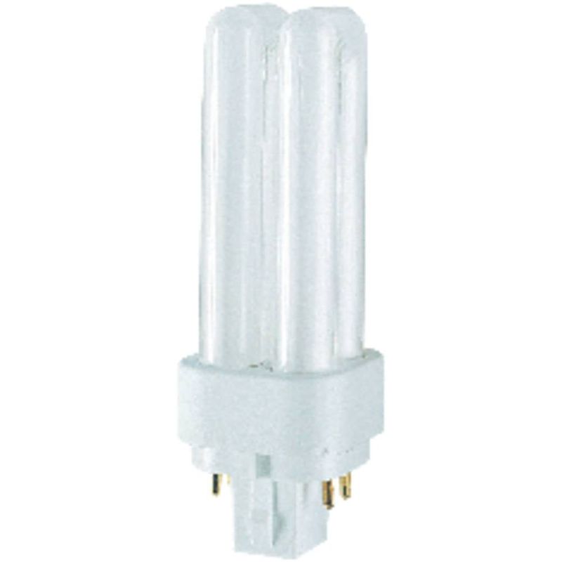 Foto van Osram spaarlamp energielabel: g (a - g) g24q-2 146 mm 230 v 18 w warmwit buis 1 stuk(s)