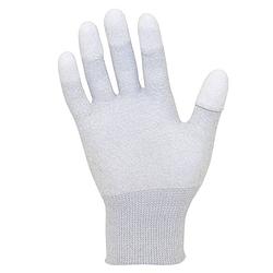 Foto van Antistat 109-0912 esd-handschoen maat: xl nylon, carbon