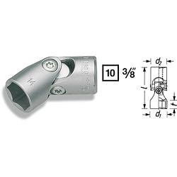 Foto van Hazet hazet 880g-19 dop (zeskant) kniegewrichtsleutelinzet 19 mm 3/8 (10 mm)