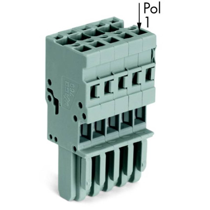 Foto van Wago 769-108 connector, female 25 stuk(s)