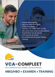 Foto van Vca-compleet mbo/hbo + examen + training - a.j. verduijn - paperback (9789491595578)