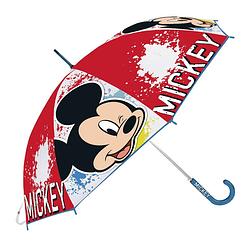 Foto van Disney paraplu mickey mouse junior 46 cm eva rood/blauw