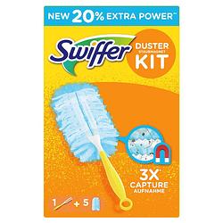 Foto van Swiffer duster kit itb (1 handvat + 5 navullingen)