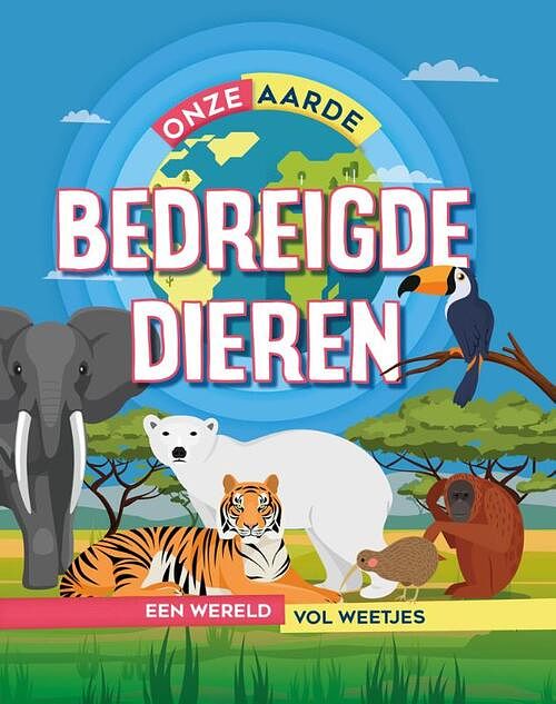 Foto van Bedreigde dieren - izzi howell - hardcover (9789086649754)