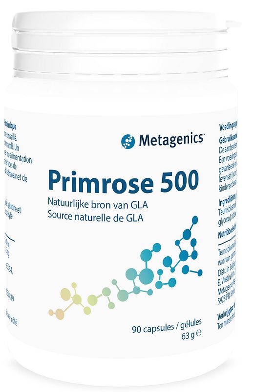 Foto van Metagenics primrose 500 capsules