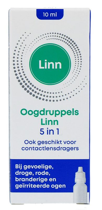 Foto van Linn oogdruppels 5-in-1 euphrasia & hyaluron