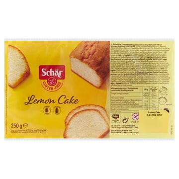 Foto van Schar lemon cake glutenvrij 250g bij jumbo