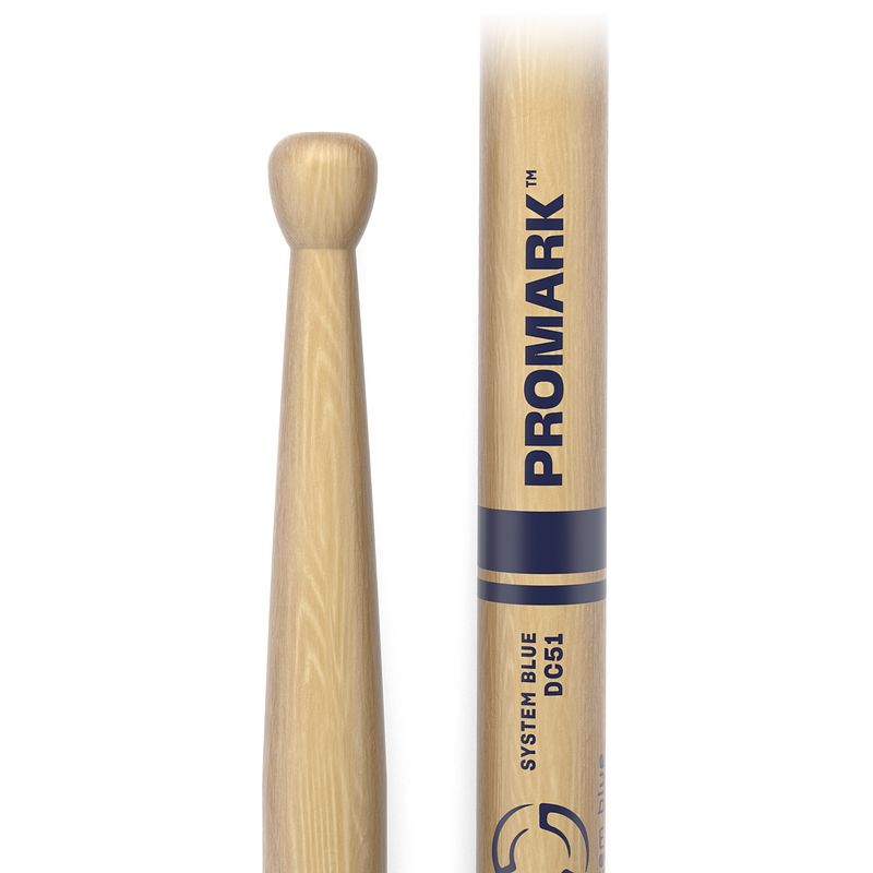 Foto van Promark txdc51w american hickory marching drumstokken