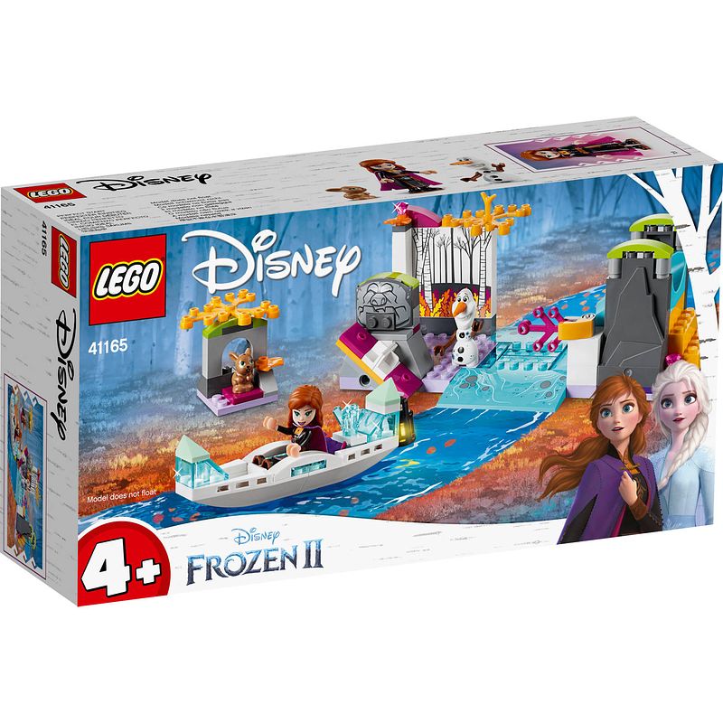 Foto van Lego disney frozen 2 anna's kano-expeditie 41165