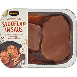 Foto van Jumbo zachtgegaarde stooflap in saus ca. 400g