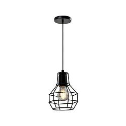 Foto van Quvio hanglamp metalen frame zwart - quv5146l-black