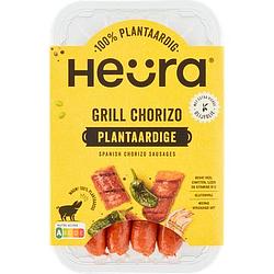 Foto van Heura grill chorizo plantaardige spanish chorizo sausages 216g bij jumbo