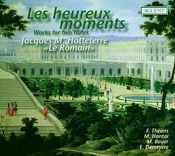 Foto van Hotteterre: les heureux moments works for two flutes - cd (5413633211494)