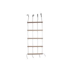 Foto van Small foot touwladder: houten klimwand 4 x 68 x 200 cm