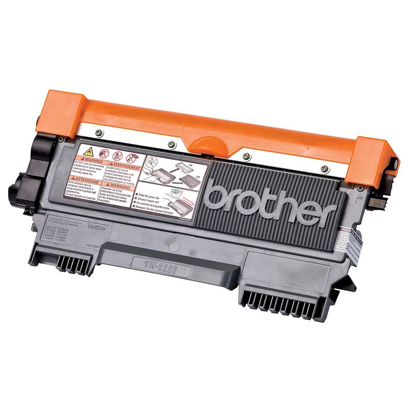 Foto van Brother toner, 2.600 pagina'ss, oem tn-2220, zwart 3 stuks