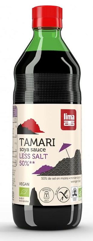 Foto van Lima tamari 50% minder zout