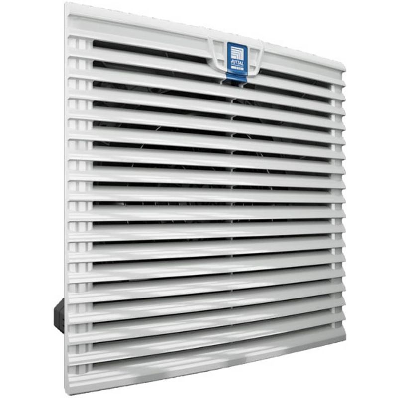 Foto van Rittal sk 3241.124 filterventilator grijs-wit (ral 7035) (b x h) 255 mm x 255 mm 1 stuk(s)