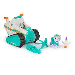 Foto van Paw patrol deluxe everest sneeuwscooter + figuur