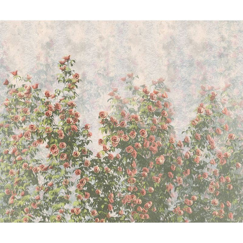 Foto van Komar wall roses vlies fotobehang 300x250cm 6-banen